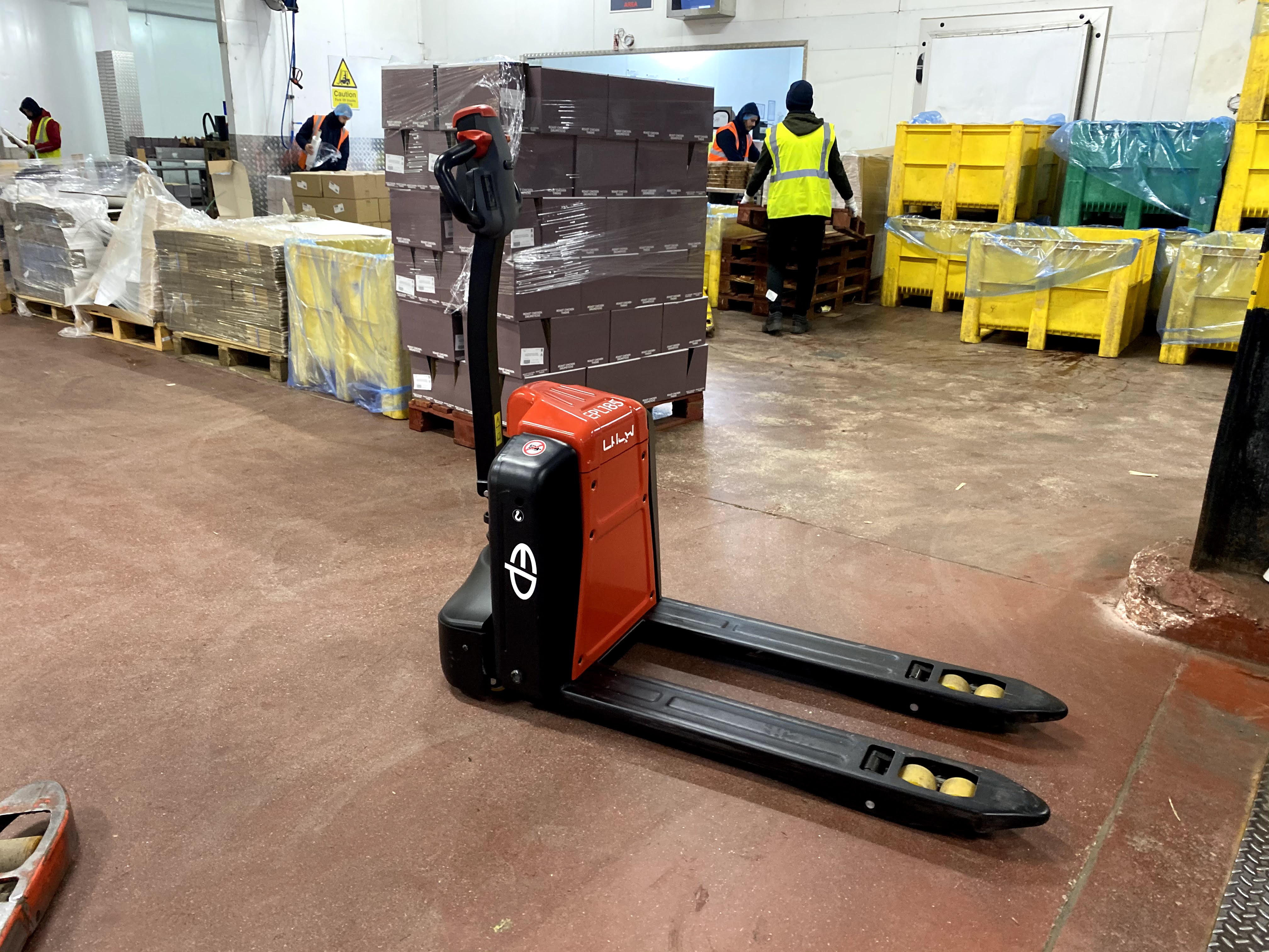 Lithium EPT15-2 Pallet Truck delivery into Forrester Sales